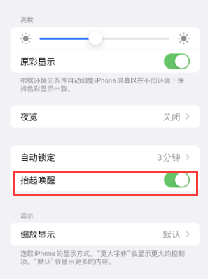 博山苹果授权维修站分享iPhone轻点无法唤醒怎么办