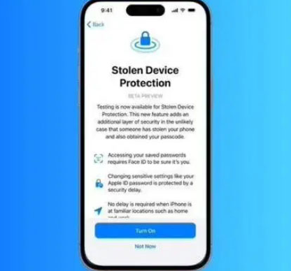 博山苹果授权维修店分享被盗设备保护功能开启方法 