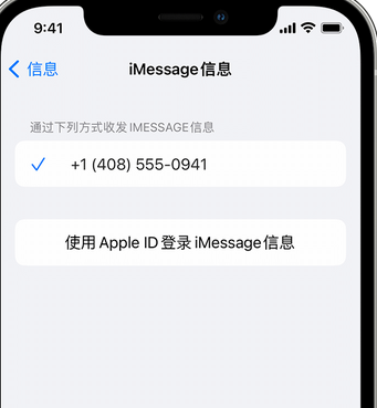 博山apple维修iPhone上无法正常发送iMessage信息 