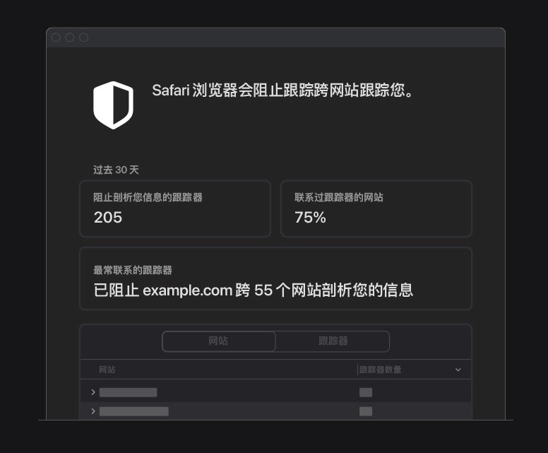 博山苹果手机维修分享如何在 Safari 浏览器中查看和打开隐私报告 
