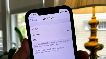 博山苹果手机维修分享iPhone 12如何打开或关闭5G网络 